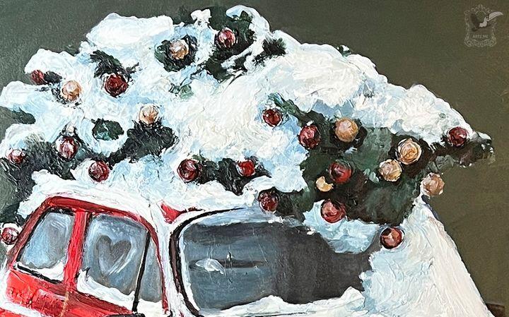 Машина возле Достык Плаза