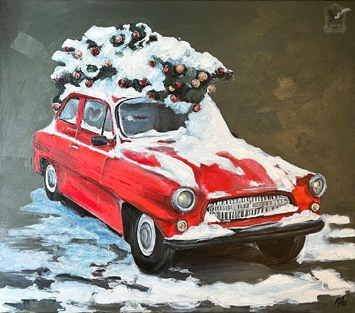 Машина возле Достык Плаза