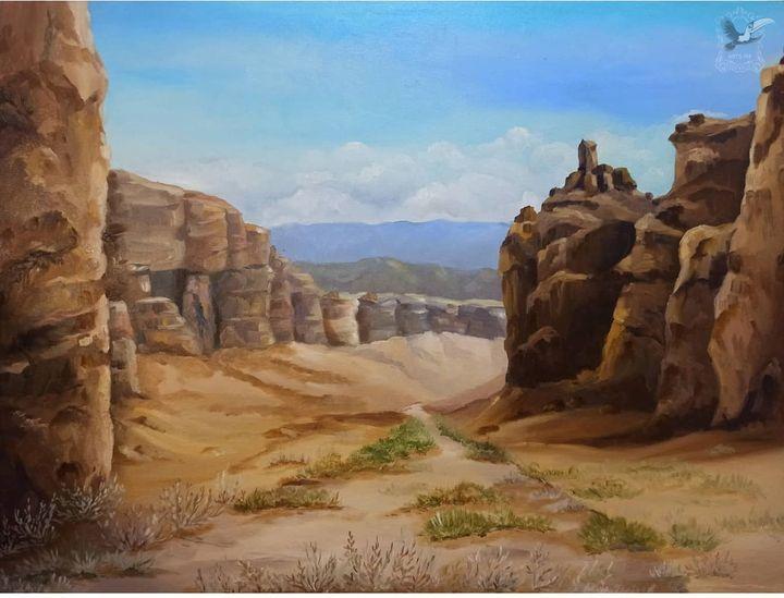 Долина замков .Чарынский каньон