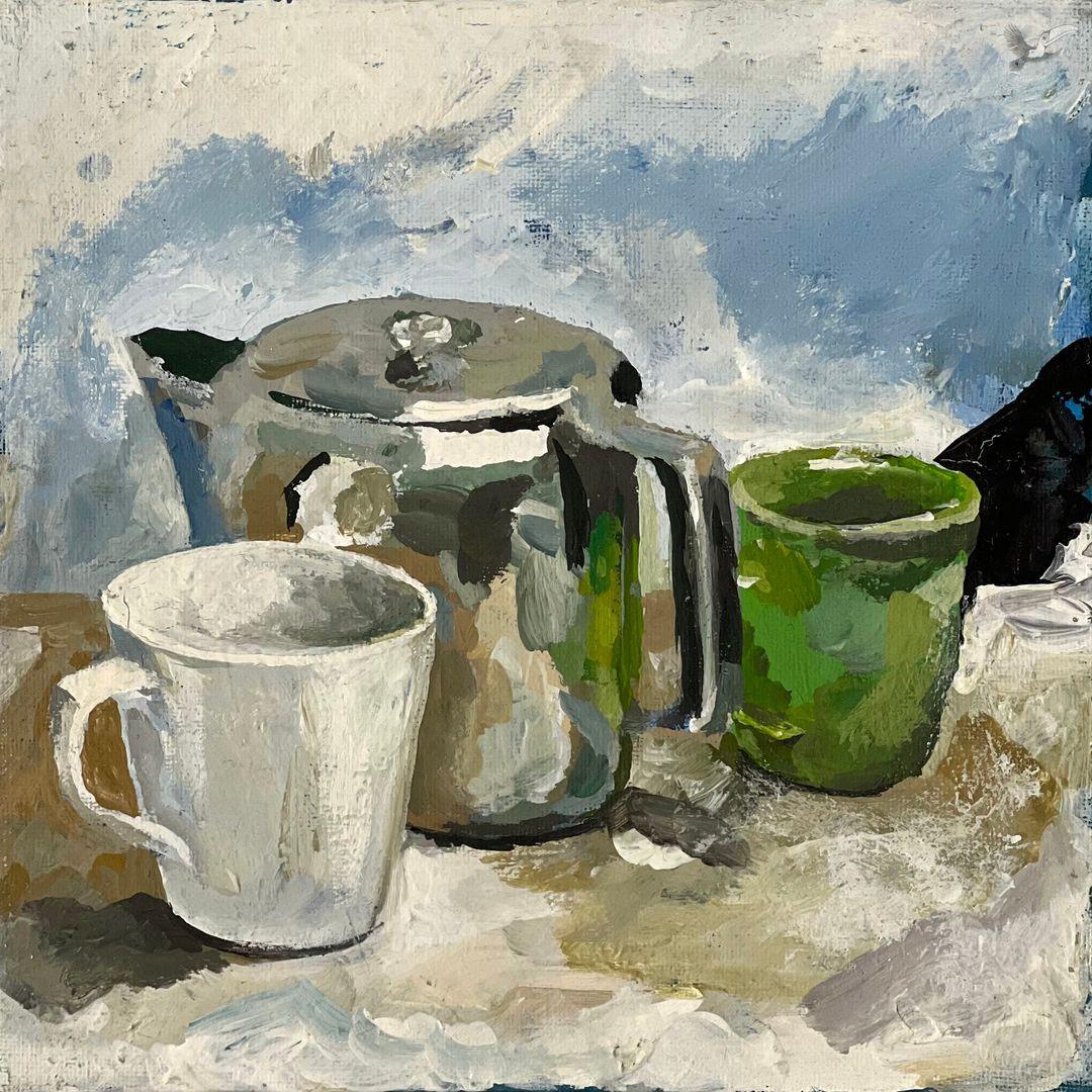 Чайник с Чашками (распродажа)