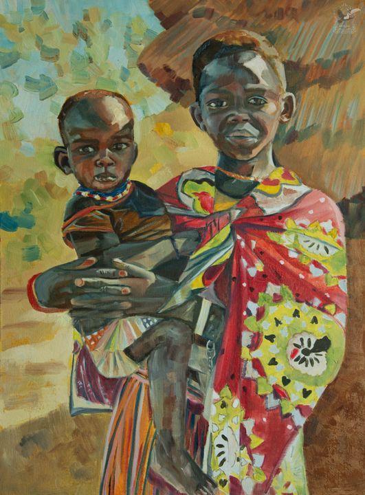 Two from Karamajong tribe