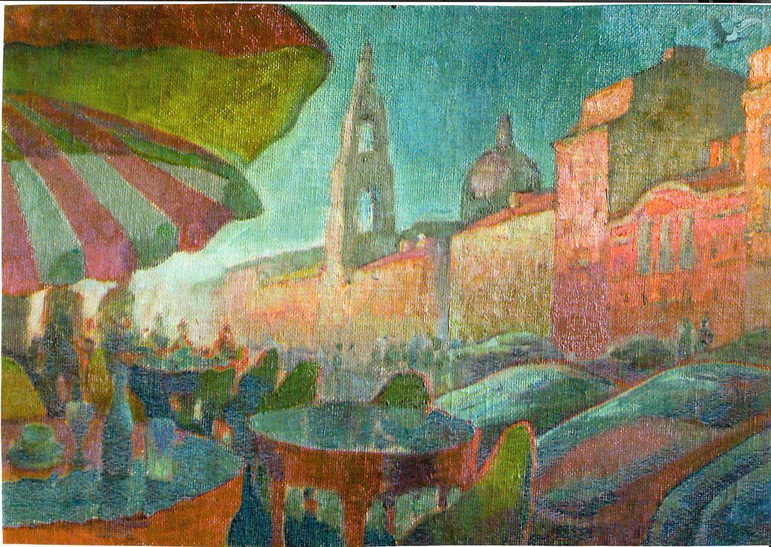 КАФЕ НА СЪЕЗДОВСКОЙ . САНКТ-ПЕТЕРБУРГ  ( ЭСКИЗ).