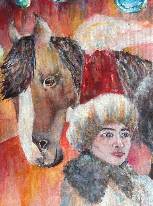 Девушка-буркитчи