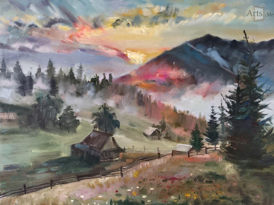 Утро в горах