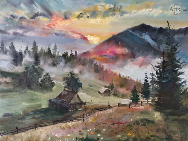 Утро в горах
